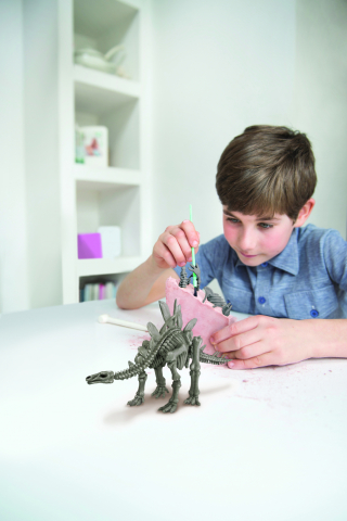 Set educativ Sapa si descopera Dinozauri - Stegosaurus [7]