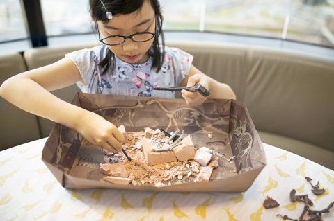 Set educativ Sapa si descopera Dinozauri - Velociraptor [3]