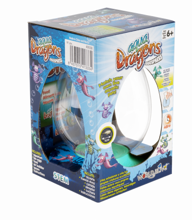 Jocuri STEAM - Set educativ STEM - AQUA DRAGONS Habitat Jurassic Time Travel EGGspress