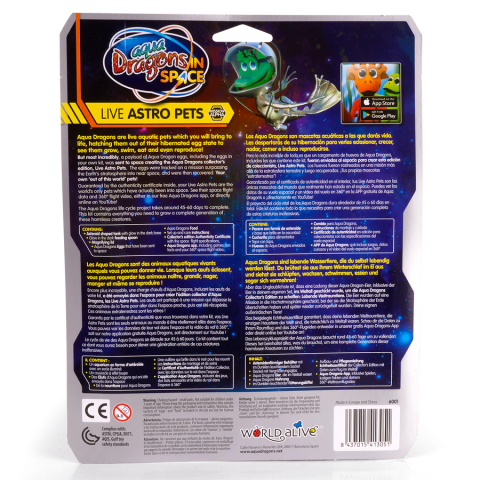 Set educativ STEM - AQUA DRAGONS   - Habitat Lumea subacvatica - acvariu asteroid cu LED-uri [4]