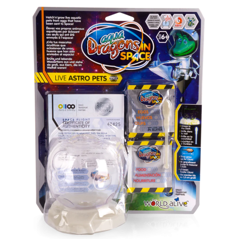 Set educativ STEM - AQUA DRAGONS   - Habitat Lumea subacvatica - acvariu asteroid cu LED-uri [5]