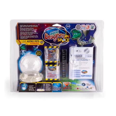 Set educativ STEM - AQUA DRAGONS   - Habitat Lumea subacvatica - acvariu asteroid Deluxe cu LED-uri [3]