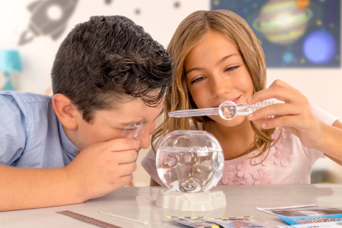 Set educativ STEM - AQUA DRAGONS   - Habitat Lumea subacvatica - acvariu asteroid Deluxe cu LED-uri [2]