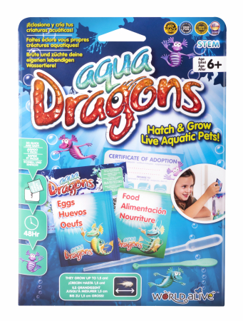 Jocuri STEAM - Set educativ STEM - AQUA DRAGONS Lumea subacvatica - kit reumplere starter