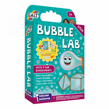 Jocuri experimente stiintifice - Set experimente - Bubble Lab, Galt, 4-5 ani +