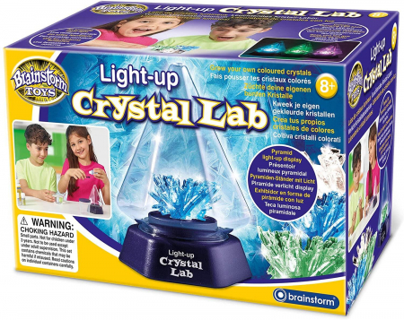 Vârsta - Set experimente - Cristal cu LED, Brainstorm, 8-9 ani +