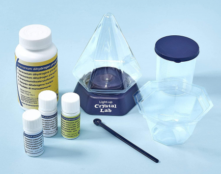 Set experimente - Cristal cu LED, Brainstorm, 8-9 ani + [2]