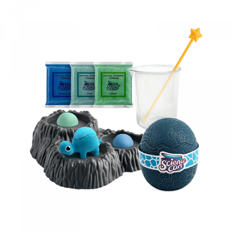 Set experimente - Cristal si dinozaur (Stegosaur), Topbright, 8-9 ani + [1]