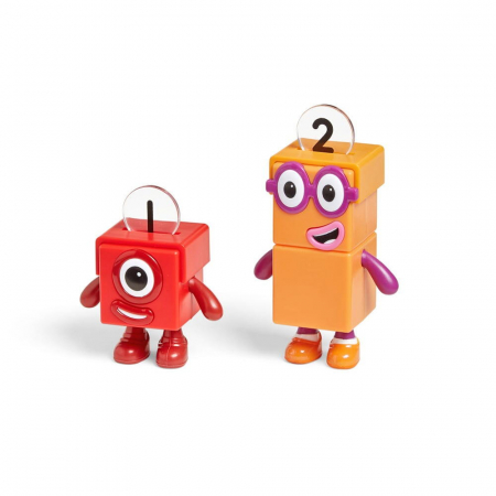 Set figurine Numberblocks - Aventuri pe bicicleta cu Unu & Doi [3]