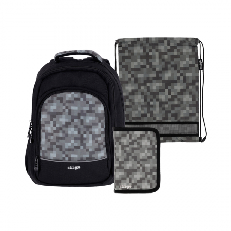 Vârsta - Set Ghiodan, penar si sac de sport, Minecraft