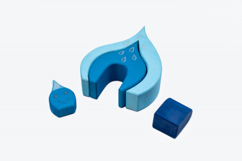 Set handmade Marc toys, Casuta apei, 2-3 ani + [1]