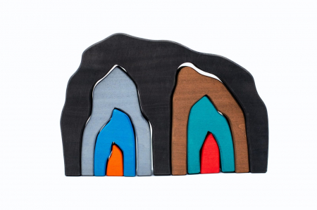 Jucarii si jocuri copii - Set handmade Marc toys, Elementul pamant, 2-3 ani +