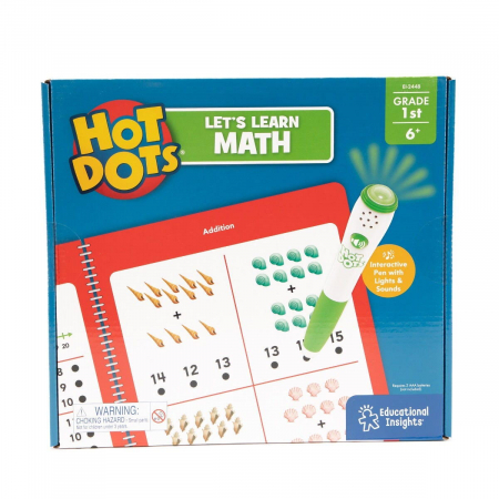 Set Hot Dots®  - Invat matematica, Educational Insights, 6 ani+ [0]