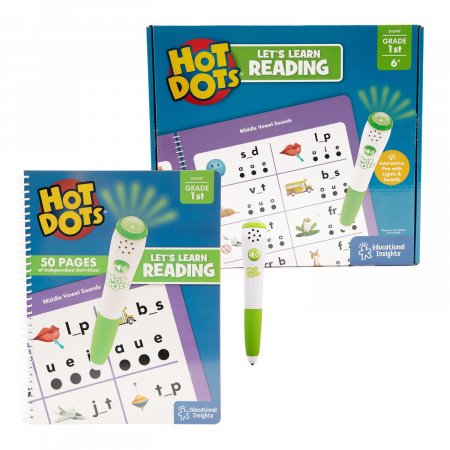 Set Hot Dots®  - Invat sa citesc in lb.engleza, Educational Insights, 6 ani+ [0]