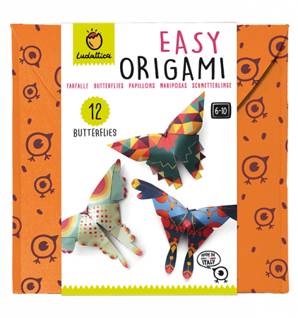 Vârsta - Set indemanare Origami incepatori - Fluturi, Ludattica, +6 ani