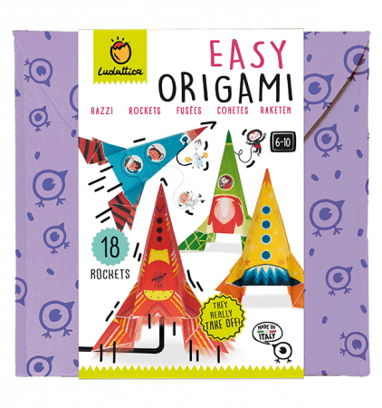 Vârsta - Set indemanare Origami incepatori - Rachete, Ludattica, +6 ani