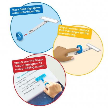 Set inel pentru citit, Hand2Mind, 4-5 ani + [2]