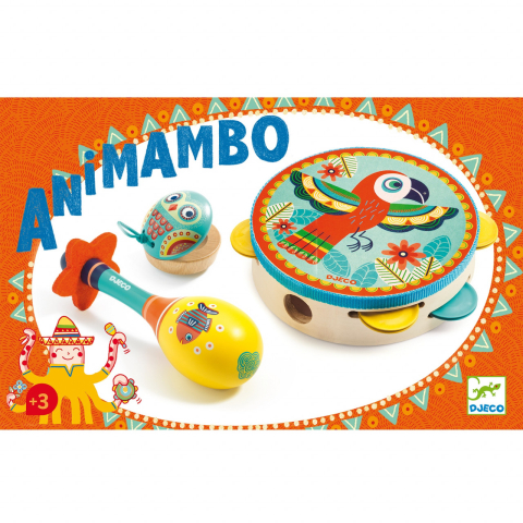 Set instrumente muzicale Djeco, 2-3 ani + [2]