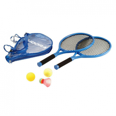 Jucarii de exterior - Set joc tenis/badminton, Hudora
