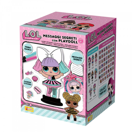 Set LOL Surprise - Mesaje Secrete, LISCIANI, 4-5 ani + [10]