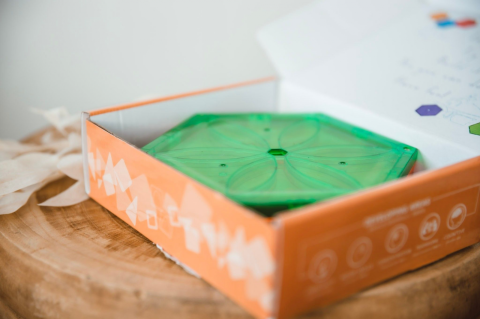 Set magnetic Magblox - 6 piese magnetice hexagon pentru constructie [3]