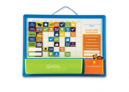 Set magnetic - Panoul recompenselor, Learning Resources, 2-3 ani + [1]