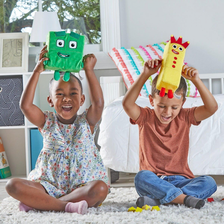 Set mascote din plus Numberblocks - Trei & Patru [1]
