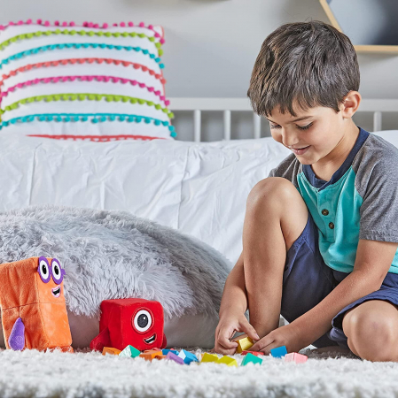 Jucarii copii 4-5 ani - Set mascote din plus Numberblocks - Unu & Doi