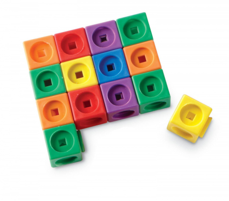 Set MathLink - Constructii 3D, Learning Resources, 4-5 ani + [1]