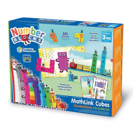 Jocuri matematica - Set MathLink - Matematica distractiva, Learning Resources, 2-3 ani +
