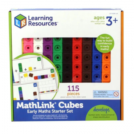Jucarii baieti - Set MathLink pentru incepatori, Learning Resources, 2-3 ani +