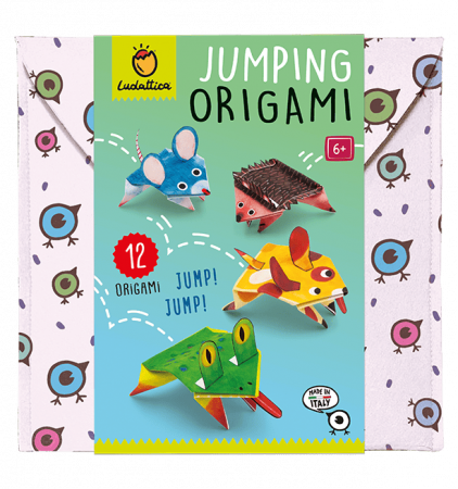 Origami - Set Origami incepatori - Origami saltareti - Sari!, Ludattica, +6 ani