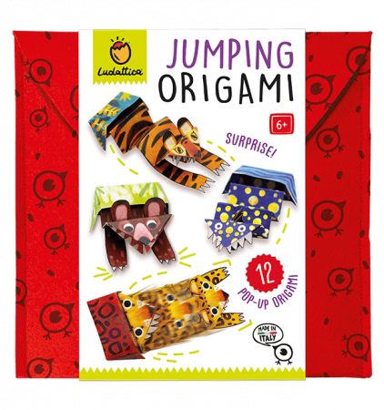 Origami - Set Origami incepatori - Origami saltareti - Surpriza!, Ludattica, +6 ani