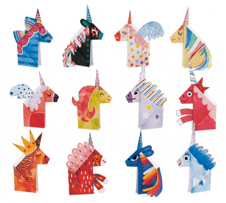 Set Origami începători - Unicorni, Ludattica, +5 ani [1]