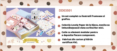Set papetarie Djeco, Tinou, 2-3 ani + [2]