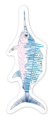 Set pictura cu apa - semne de carte Animale subacvatice, colectia Creatii Naturale [6]