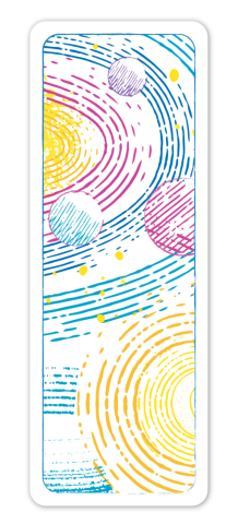 Set pictura cu apa - semne de carte Spatiu, colectia Creatii Naturale [2]