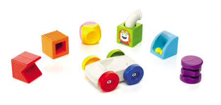 Set piese magnetice Smartmax My first build & Drive, + 18 luni [5]