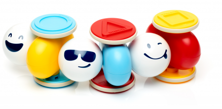 Set piese magnetice Smartmax, My First wobbly cars, +12 luni [5]