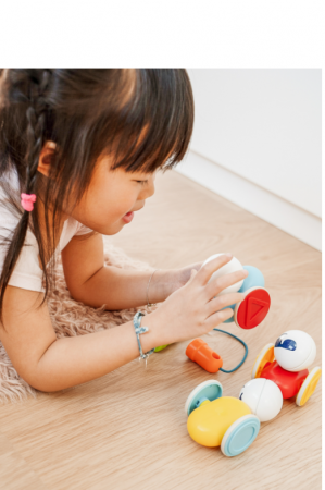 Set piese magnetice Smartmax, My First wobbly cars, +12 luni [3]