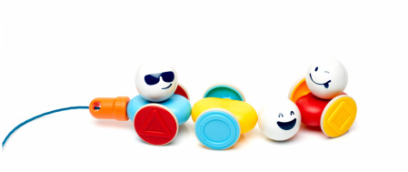 Set piese magnetice Smartmax, My First wobbly cars, +12 luni [4]