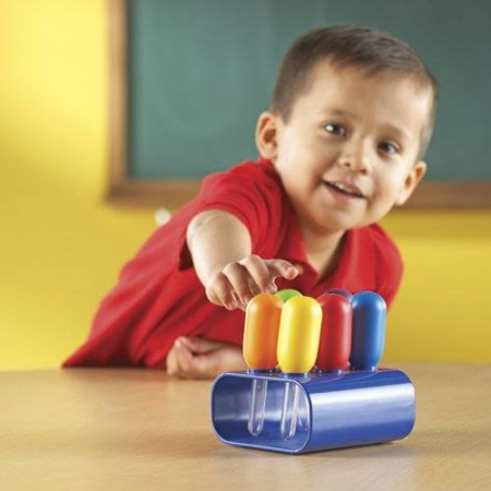 Set pipete Jumbo, Learning Resources, 2-3 ani + [4]