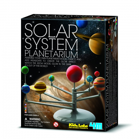 Jucarii si jocuri copii - Set Planetarium Sistemul Solar KidzLabs, + 8 ani