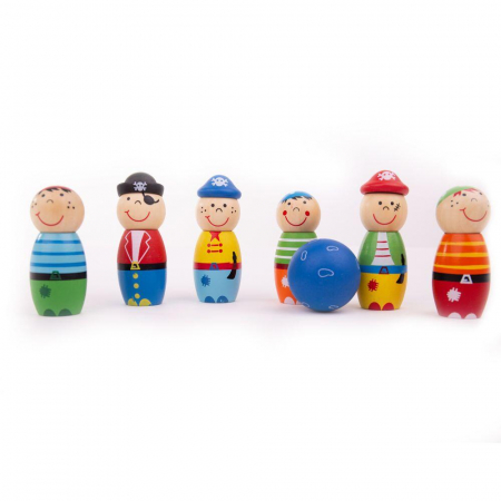 Set popice - Pirati, BIGJIGS Toys, 2-3 ani + [4]