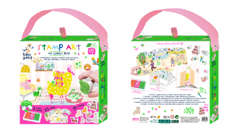 Set portabil de stampile Haku Yoka - Animalutele mele dragi [2]