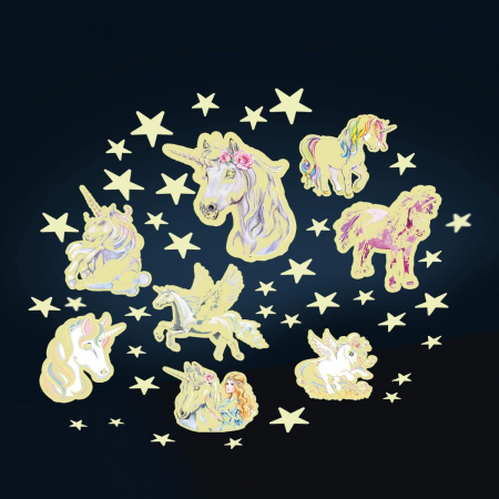 Set reflectorizant - Unicorni si stele, Brainstorm, 2-3 ani + [1]