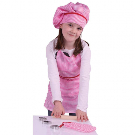 Set sortulet si accesorii roz, BIGJIGS Toys, 2-3 ani + [1]