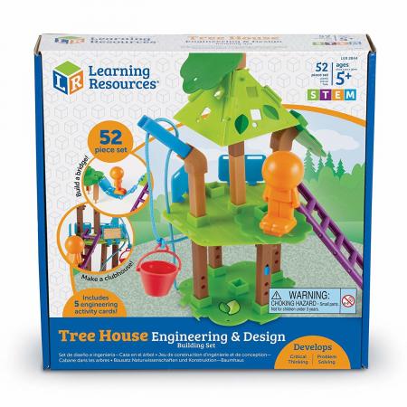 Set STEM - Casuta din copac, Learning Resources, 4-5 ani + [3]
