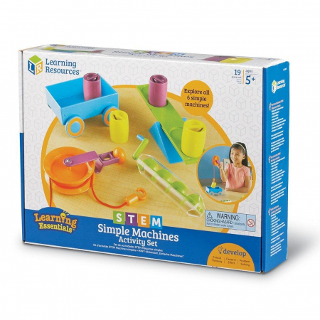 Vârsta - Set STEM - Mecanisme simple, Learning Resources, 4-5 ani +