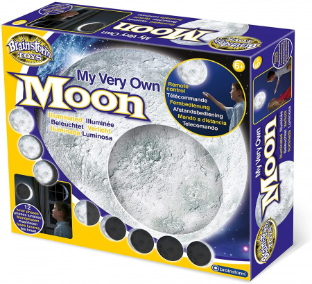 Vârsta - Set STEM - Modelul Lunii cu telecomanda, Brainstorm, 6-7 ani +